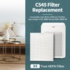 4 Pack C545 HEPA Replacement Filter Compatible with Winix C545