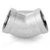 ERGAOBOY 2 Pcs 304 Stainless Steel 45 Degree Elbow, 1/4"