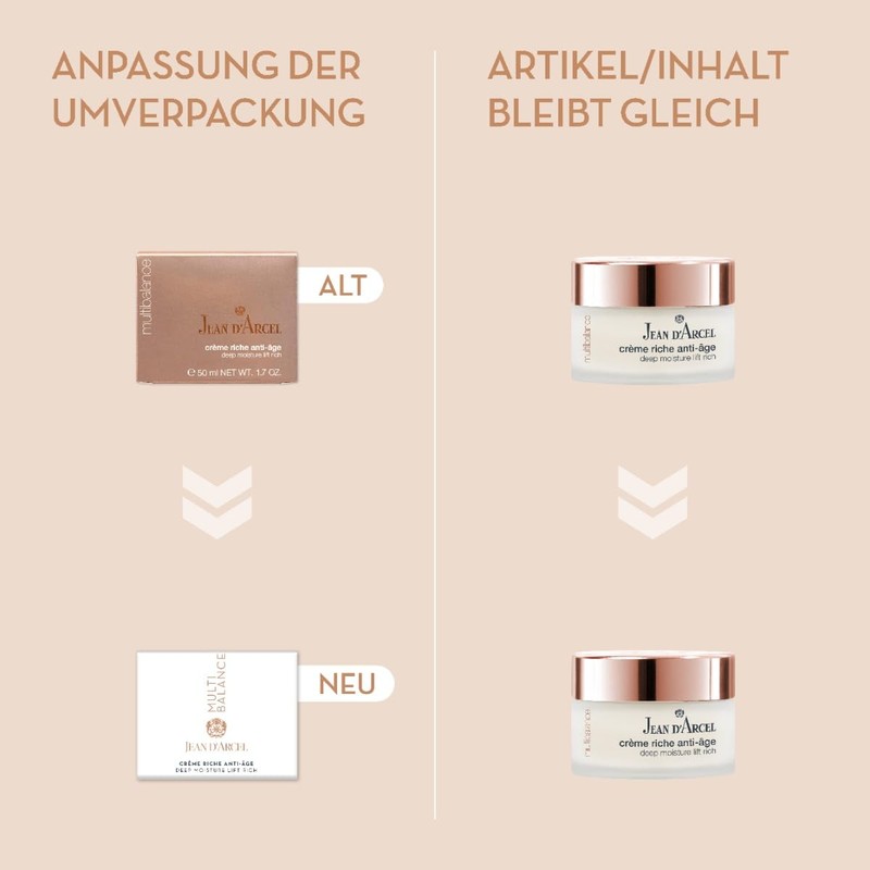 Jean D'Arcel Crème Riche Anti-Age
