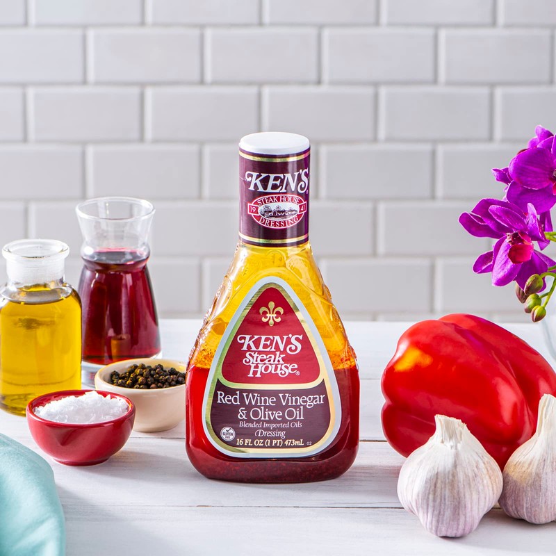 Ken's Red Wine Vinegar & Olive Oil Dressing (16 Fl
