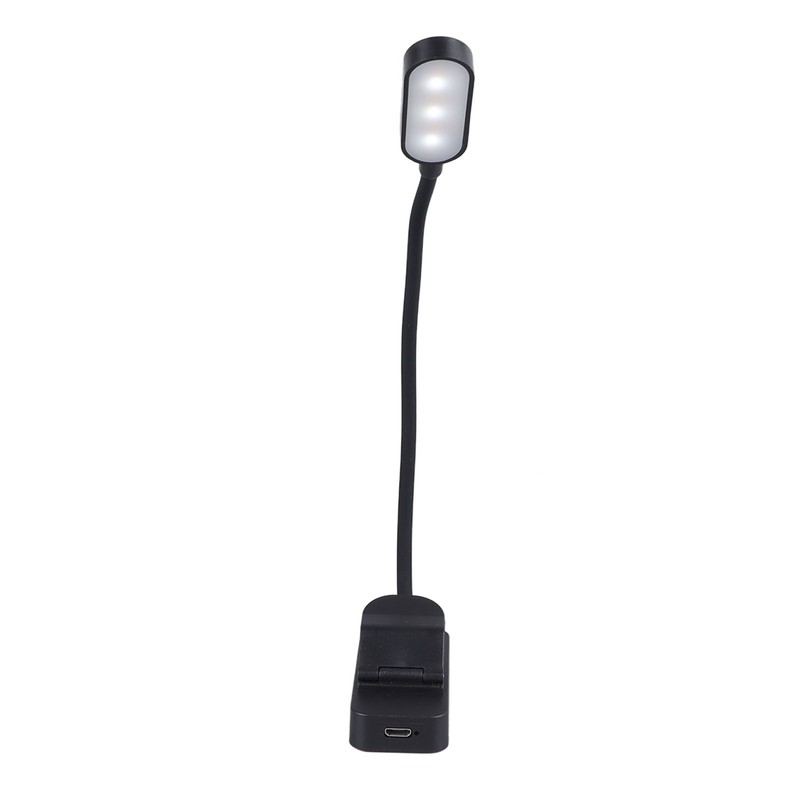 Book Light Small Lightweight Vertical Head Clip On Reading Light