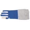 Padded Fencing Glove Right Handed Anti Slip Durable Knitted Fabric