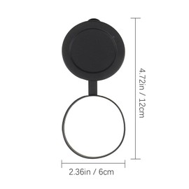Operitacx 5sets Rubber Objective Lens Caps for Binoculars Monoculars Scratch Protective Covers Replacement for Worn Out Lens for Bird Watching and Outdoor Use 3pcs*5