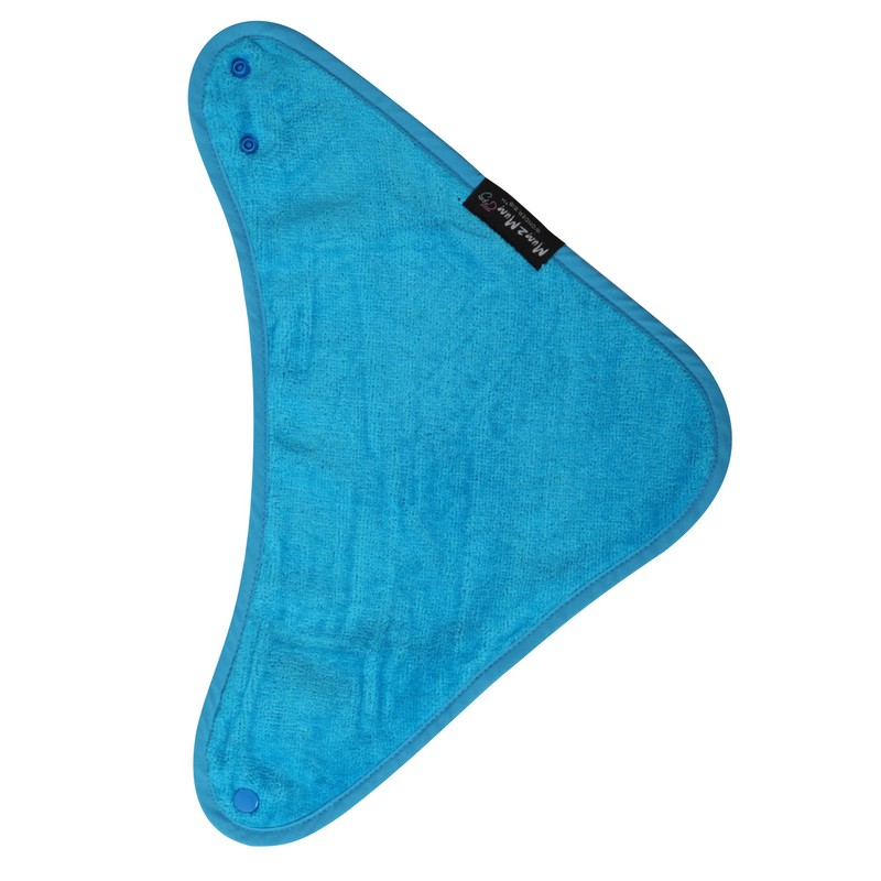 Mum 2 Mum Bandana Bib, 3 pack - Navy, Baby