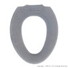 OKA Matka Toilet Seat Cover, O Type, Gray (Warm, Northern