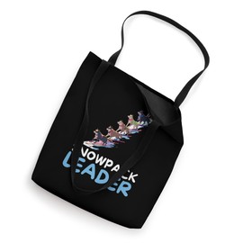 Ski Dog Snowpack Leader Snowdog Winter Sports Skiing Tote Bag