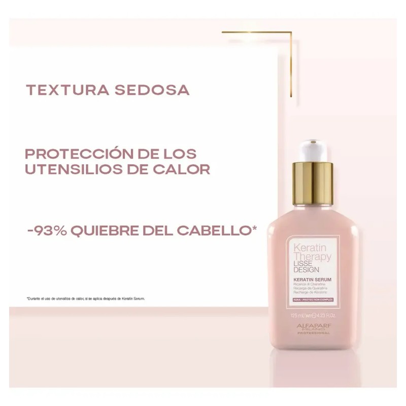 Sérum Alfaparf Lisse Design Keratin Therapy x 125 Ml