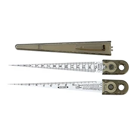 Niigataseiki SK Made in Japan Tapered Gauge #700 1-15mm 1.2mm Thick TPG-700AC with Storage Case