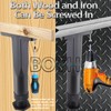 FafdBinm 4PC Bed Frame Support Legs Stabilizer Replacement Universal Slat