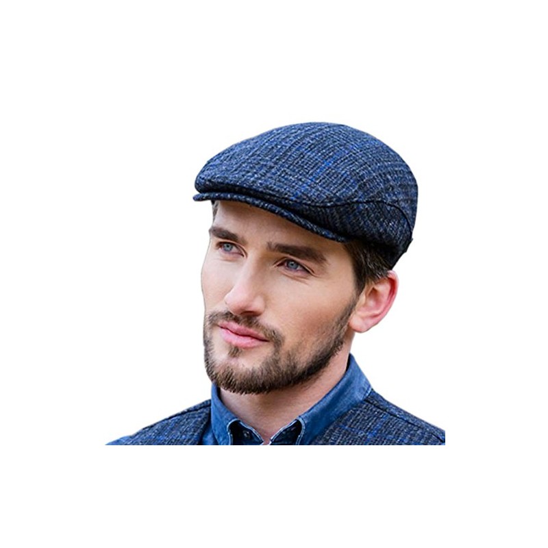 Mucros Weavers Police Tweed - Gorra plana (línea fina), color