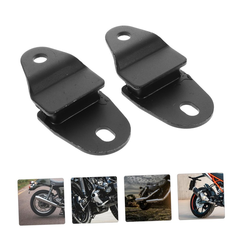 GLEAVI Motorcycle Exhaust Tube Holder Bracket for Secure Fitment Quick