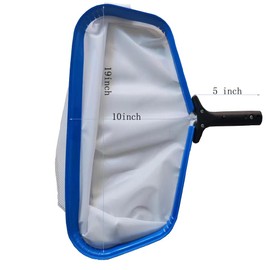 Pool Zing Professional 19" Fine Mesh Pool Skimmer Net - Triple Layer Net for Fine Debris Cleaning