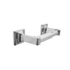 SENTO Chrome Toilet Paper Holder Wall Mount, Double Post Tissue