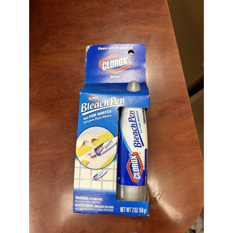 Clorox Bleach Pen Gel Fine Point & Broad Scrubber 2