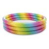 Intex Alberca Piscina Inflable Redonda Arcoiris 3 Aros Niños Intex