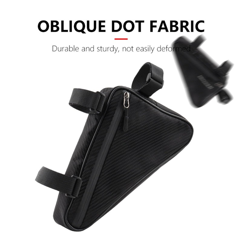 YounBeauty Bike Triangle Cycling Bicycle Front Tube Frame Pouch Saddle