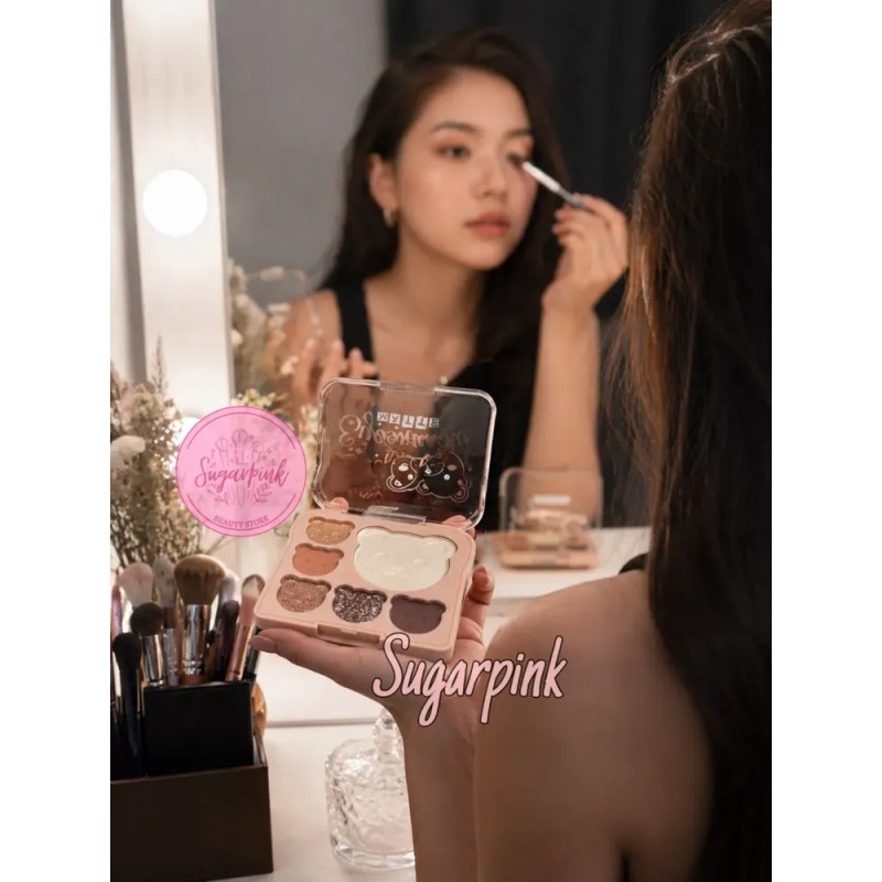 Paletas De Sombras Ositos Kawai Mayoreo 12 Pz