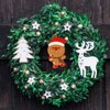 Jagowa 12-Piece Gingerbread Man Ornaments Set for Christmas Tree &