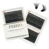 FEEGO 200D Lashes Extension Kit Thick Eyelash Extension Kit 10-20mm