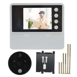 2.8in Digital Door Viewer Smart Peephole Doorbell Camera Infrared Night Vision for Home Security