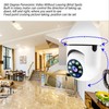 Wireless Light Bulb Camera 360 Degree Auto Tracking Recording 2
