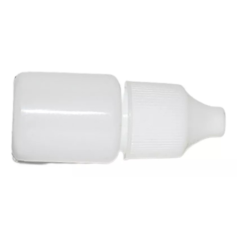 Unbranded 1000 Gotero Farmaceutico Plastico Blanco Tapa Inser 5 Ml
