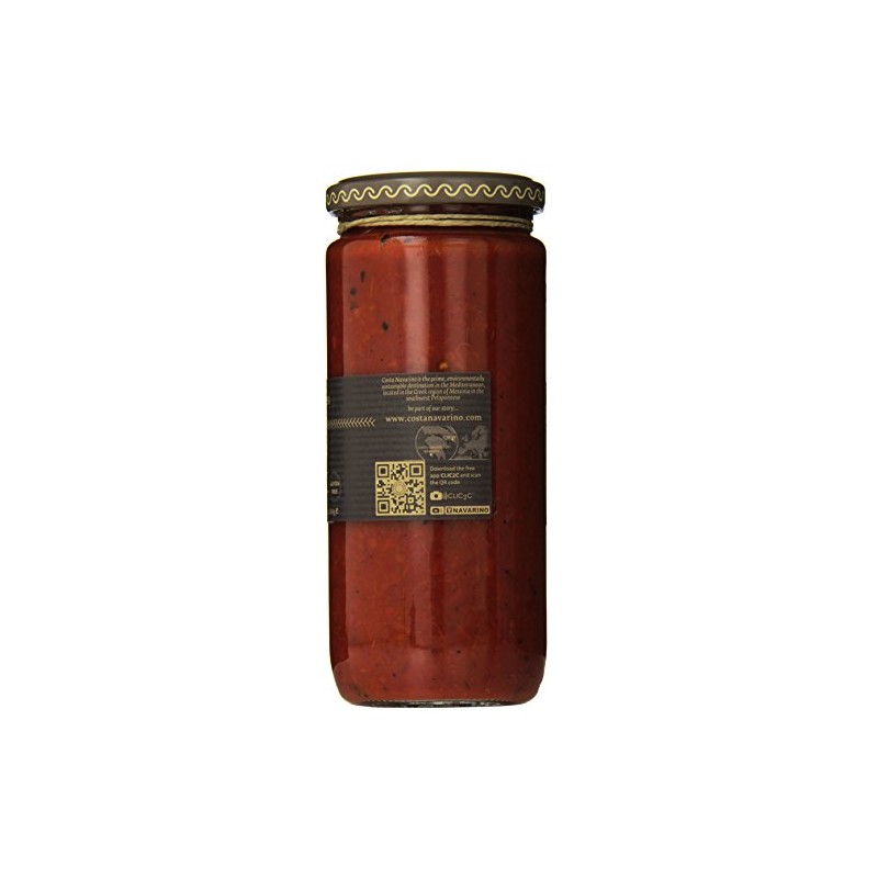 NAVARINO ICONS All-Natural Roasted Red Pepper and Tomato Sauce, 17