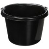 FORTEX Industries N400-8BX 24 Pail, 8 Quart, Black