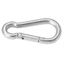 Tru Guard 7/16"" Opening x 3-7/8"" Length Stainless Steel Spring Snap Link - Pack of (5)