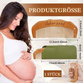 YAOYYG Birth Comb, Wooden Comb, Pregnancy Gift