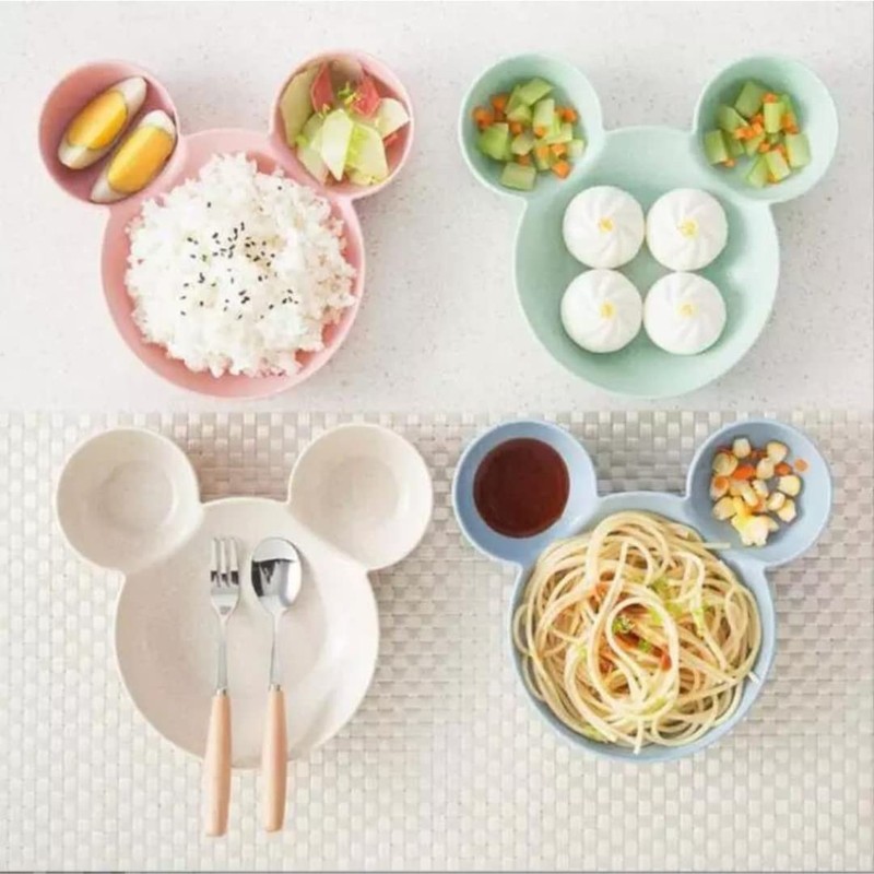 Minnie Kids Dinnerware Kids Dinnerware Set 3 Piece Plastic Spoon