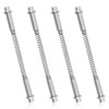 4pcs K 5131 Storm Door Hinges Replacement Parts Kit, Aluminum