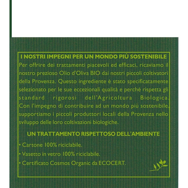 Tesori di Provenza Organic Anti-Wrinkle Face Cream with Organic Olive