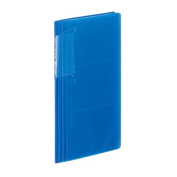 Kokuyo Mei-N218B Novita Slim Card File, 30 Pieces, Holds 180