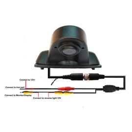 Sprinter Brake Light Reversing Camera for M B Sprinter W906 / Crafter Vans LED Light Parking (Sprinter Van (Sprinter Rear View Camera)