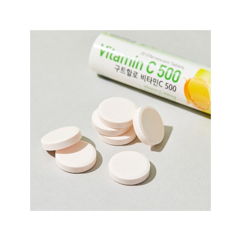 Daily One Guthalo Vitamin C 500 Lemon Flavored Effervescent Vitamin