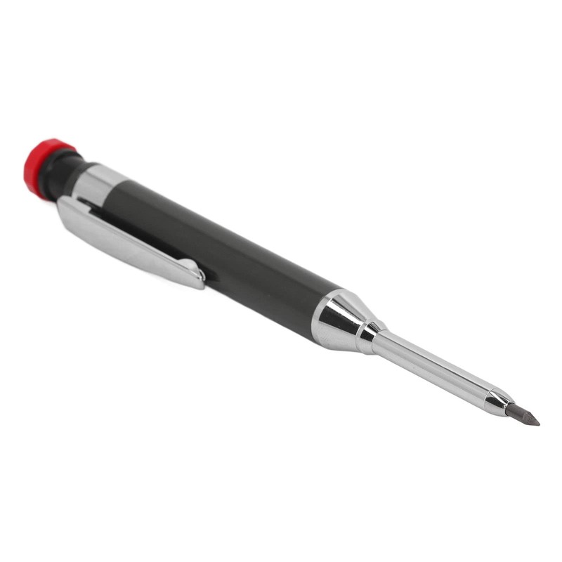 Mechanical Carpenter Pencil, Heavy Duty Carpenter Pencil Refill Solid Portable