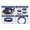 Asbel MG-1100 Sealed Glass Pot "Forma" White