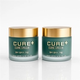 [Wellbeing Warehouse] Kim Jeong-moon Aloe Cure Plus Cream 80g x 2 / [웰빙창고] 김정문알로에 큐어 플러스 크림 80g 2개