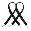 HUOHUOCN 2Pcs Straps of Dog Car Seat Cover with Metal