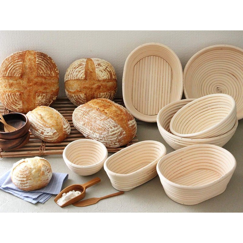 cotta 92005 Bread Fermentation Basket Oval Shape 8.3 inches (21