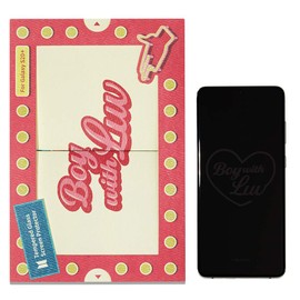 Big Hit Entertainment BTS Galaxy S20+ Tempered Glass Screen Protector (scratch-resistant, high definition)