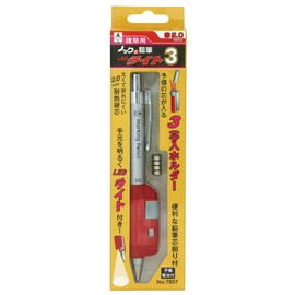 Takumi No. 7807 Retractable Pencil Light 3, Red
