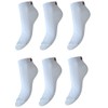 Fila F9300, Unisex Adult Socks, White, 43/46, (3 Pairs)