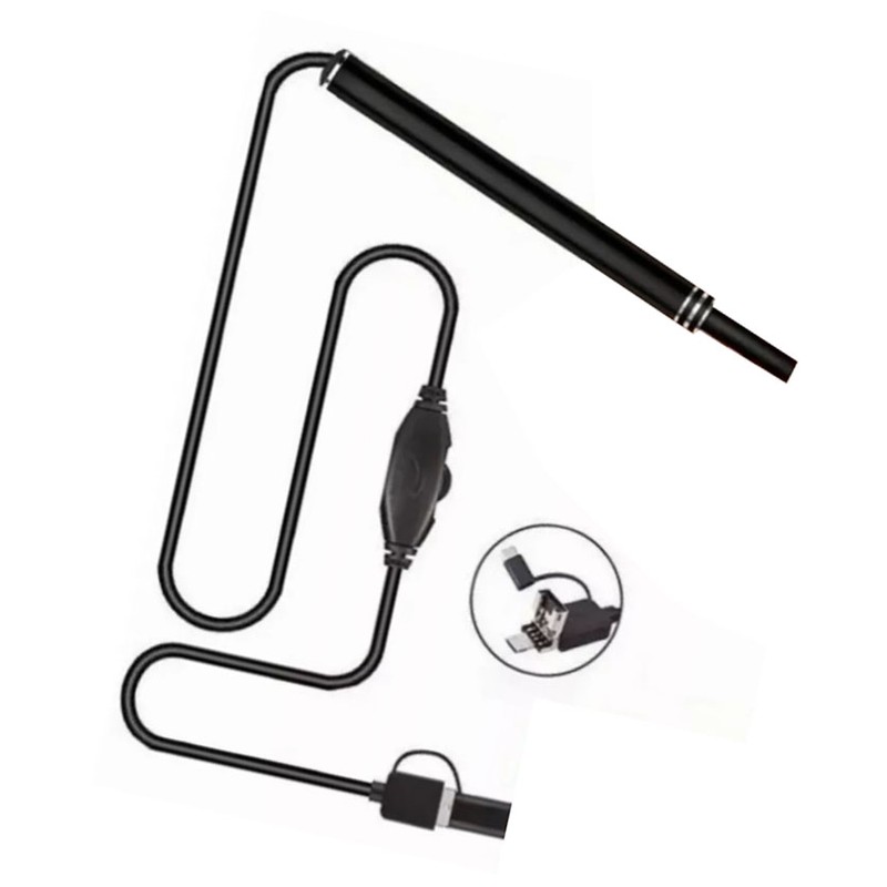 Digital Otoscope Camera Ultra Clear View 6 LED Lights IP67