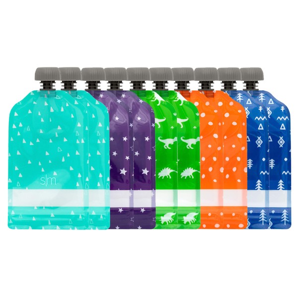 Simple Modern Reusable Baby Food Pouches for Toddlers | BPA