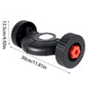 Weeding Trimmer Wheels,Lawn Mower Auxiliary Wheels | Adjustable Support Wheels