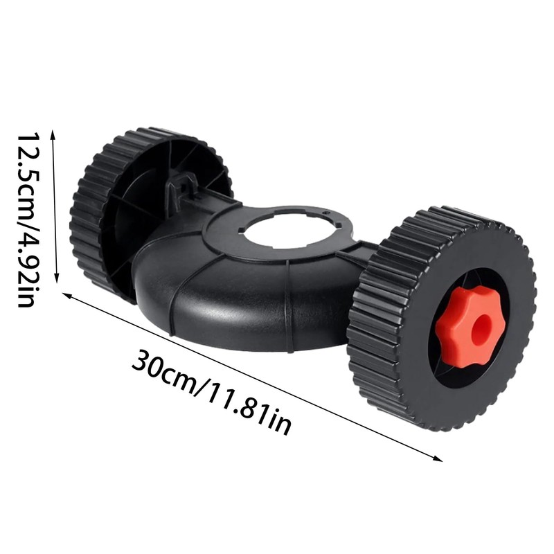 Weeding Trimmer Wheels,Lawn Mower Auxiliary Wheels | Adjustable Support Wheels