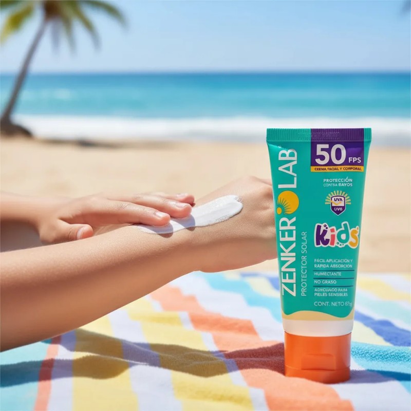Bloqueador Solar Senker Lab Fps Crema 60ml