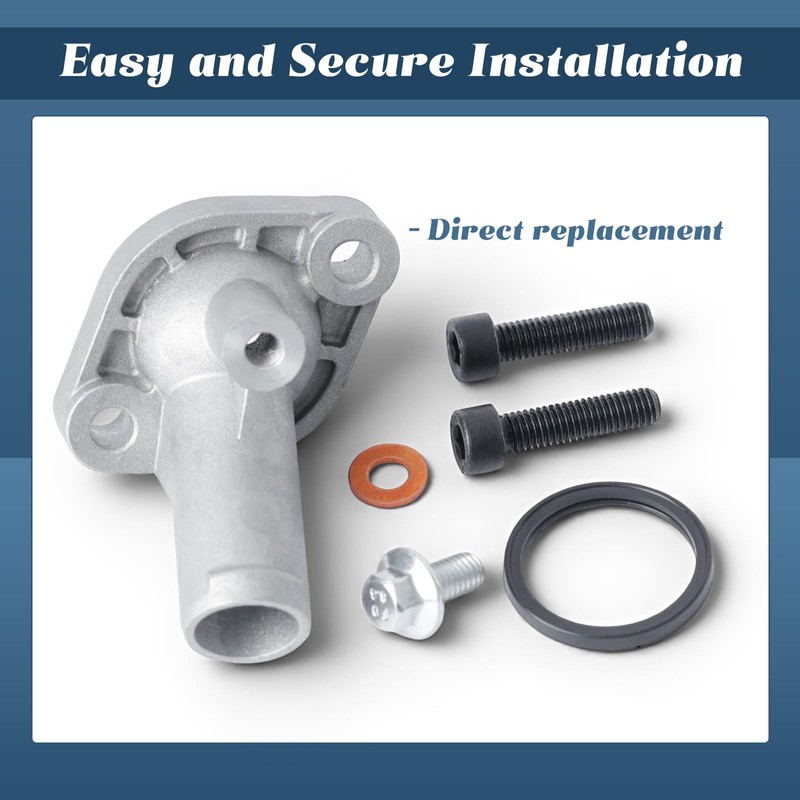 Esttlamer 420222494 Thermostat Housing Cover Compatible with Can-Am Commander 800